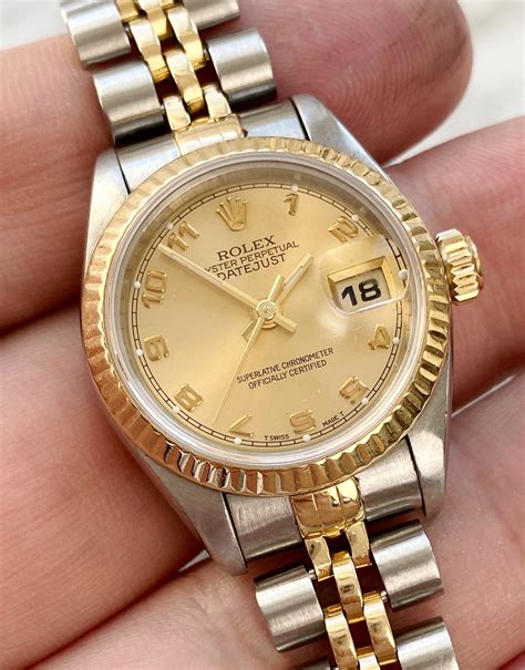 gold rolex damen